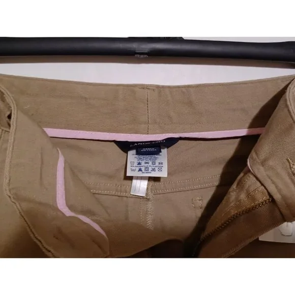 Landsend Girls Fine Tune The Fit Size 16 28X22 Tan Jeans - Picture 6 of 8